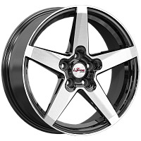 Литые диски Токен (КС1127) 6.500xR17 5x112 DIA57.1 ET37 Блэк Джек для Volkswagen Passat Cc