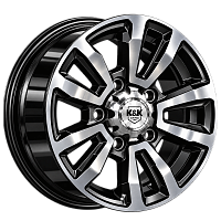 Литые диски Алтай (без колпака) (КС1224) 7.000xR16 5x139.7 DIA108.5 ET35 алмаз черный Литые диски Алтай (без колпака) (КС1224) 7.000xR16 5x139.7 DIA108.5 ET35 алмаз черный