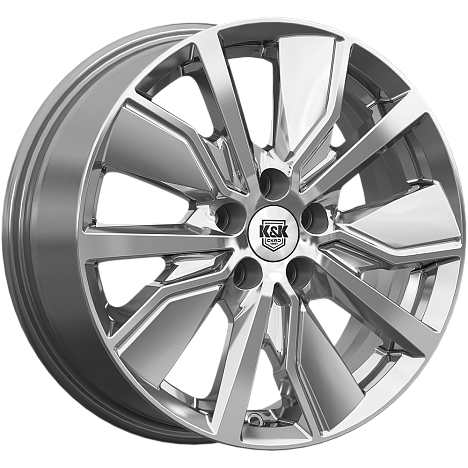 Гамбит (КС961) 6.500xR16 5x112 DIA57.1 ET43 дарк платинум Гамбит (КС961) 6.500xR16 5x112 DIA57.1 ET43 дарк платинум