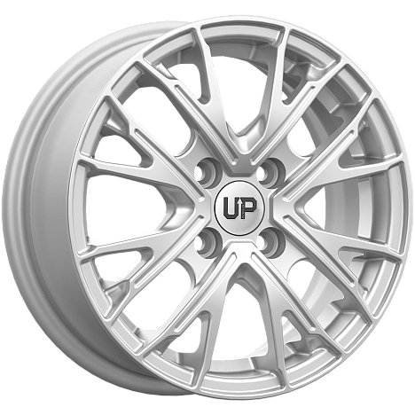 Up127 (КС1088) 5.500xR14 4x100 DIA60.1 ET43 Silver Classic Up127 (КС1088) 5.500xR14 4x100 DIA60.1 ET43 Silver Classic
