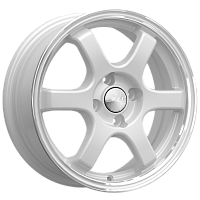 Литые диски КИОТО (КЛ249) 6.000xR15 4x100 DIA67.1 ET45 алмаз-белый для Rover 25 Литые диски КИОТО (КЛ249) 6.000xR15 4x100 DIA67.1 ET45 алмаз-белый для Rover 25
