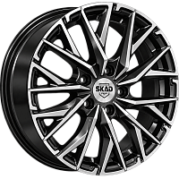 Литые диски АТЕНОР (КЛ1221) 7.000xR18 5x114.3 DIA54.1 ET48 алмаз Литые диски АТЕНОР (КЛ1221) 7.000xR18 5x114.3 DIA54.1 ET48 алмаз