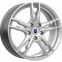 Литые диски Солар (КС875) 7.000xR17 5x112 DIA66.6 ET45 сильвер SK для KGM Korando