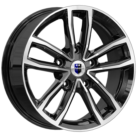 Каланг (КС1086) 6.500xR17 5x114.3 DIA67.1 ET38 алмаз черный Каланг (КС1086) 6.500xR17 5x114.3 DIA67.1 ET38 алмаз черный