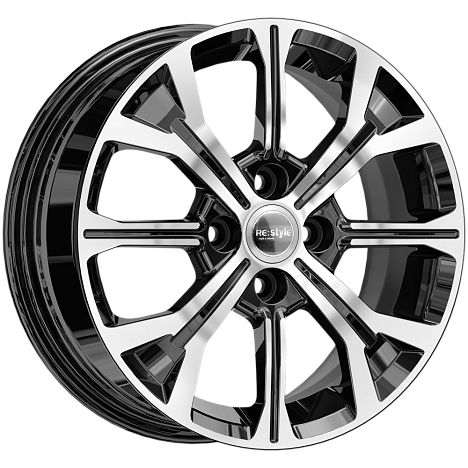 КС945 (15_Rio FB_FL) (КС945) 6.000xR15 4x100 DIA54.1 ET46 алмаз черный