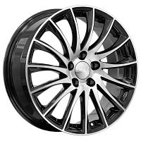 Литые диски ВАЛЕНСИЯ (КЛ282) 7.000xR18 5x112 DIA66.6 ET43 алмаз Литые диски ВАЛЕНСИЯ (КЛ282) 7.000xR18 5x112 DIA66.6 ET43 алмаз