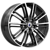 Литые диски Эрфурт (КС898) 7.000xR17 5x100 DIA67.1 ET40 алмаз черный