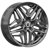 Литые диски Колумб (КС1038) 7.000xR19 5x112 DIA57.1 ET43 кварц для Volkswagen Tiguan Allspace