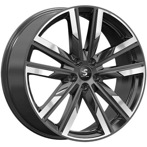 КР014 (20_Jetour T2) (КР014) 8.000xR20 5x108 DIA60.1 ET39 Diamond Black Gris КР014 (20_Jetour T2) (КР014) 8.000xR20 5x108 DIA60.1 ET39 Diamond Black Gris
