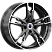 Солар (КС875) 7.000xR17 5x108 DIA67.1 ET43 алмаз черный SK