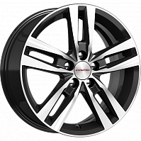 Литые диски Rassvet (КС868) 6.500xR16 5x105 DIA56.6 ET38 алмаз черный SK