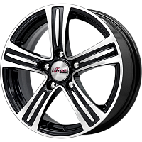 Литые диски S.U. (КС691) 6.000xR15 5x112 DIA66.6 ET43 Блэк Джек для Mercedes-Benz B-Class