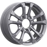 Литые диски ТУНДРА (КЛ286) 6.500xR16 5x139.7 DIA98.5 ET40 Arctic grey для Lada Lada  4x4