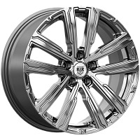Литые диски Аламер (КС1216) 7.500xR18 5x112 DIA57.1 ET43 дарк платинум для Skoda Karoq Литые диски Аламер (КС1216) 7.500xR18 5x112 DIA57.1 ET43 дарк платинум для Skoda Karoq