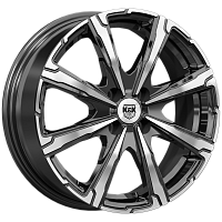 Литые диски Арагац 6.0Jx16H2 (КС1214) 6.000xR16 4x98 DIA58.5 ET35 алмаз черный