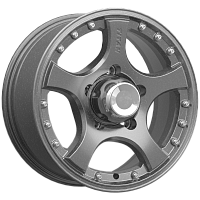 Литые диски ТИТАН (КЛ139) 7.000xR16 5x139.7 DIA109.7 ET20 графит для УАЗ 3151