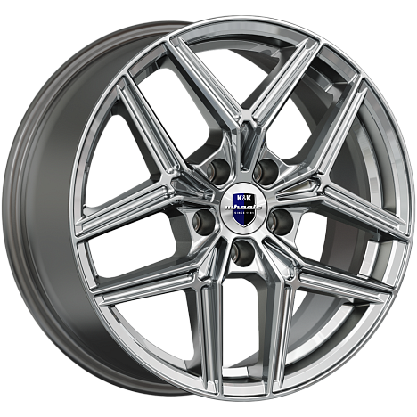 Юнион (КС1025) 7.000xR17 5x114.3 DIA67.1 ET50 дарк платинум