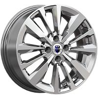 Литые диски Эрман (КС997) 6.500xR16 4x100 DIA54.1 ET49 дарк платинум Литые диски Эрман (КС997) 6.500xR16 4x100 DIA54.1 ET49 дарк платинум