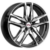 Литые диски Бомбей (КС1075) 6.500xR18 5x114.3 DIA67.1 ET42 Блэк Джек для Jetour X50 Литые диски Бомбей (КС1075) 6.500xR18 5x114.3 DIA67.1 ET42 Блэк Джек для Jetour X50