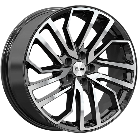 R-line (КС1235) 7.500xR18 5x110 DIA67.1 ET45 алмаз черный