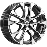 Литые диски АТАКОР (КЛ376) 7.000xR17 5x108 DIA65.1 ET42 алмаз