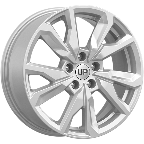 Up114 (КС1023) 7.000xR17 5x110 DIA65.1 ET35 Silver Classic Up114 (КС1023) 7.000xR17 5x110 DIA65.1 ET35 Silver Classic