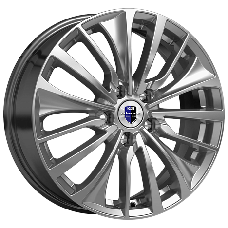 Flanker (КС1097) 6.500xR17 5x114.3 DIA67.1 ET46 дарк платинум Flanker (КС1097) 6.500xR17 5x114.3 DIA67.1 ET46 дарк платинум