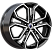 Пандора (КС466) 8.500xR19 5x115 DIA70.2 ET40 алмаз черный