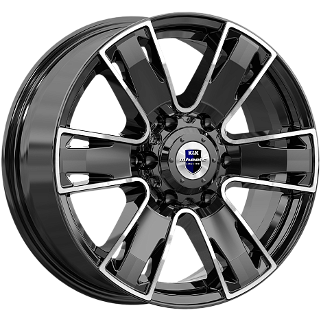 Севенна (КС726) 7.000xR17 6x139.7 DIA67.1 ET38 алмаз черный Севенна (КС726) 7.000xR17 6x139.7 DIA67.1 ET38 алмаз черный