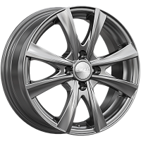 Литые диски МАЛЬТА (КЛ248) 5.500xR14 4x100 DIA67.1 ET38 графит для Hyundai Atos
