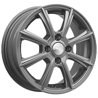 Литые диски МОНАКО (КЛ185) 5.500xR14 4x100 DIA67.1 ET43 графит для Opel Agila