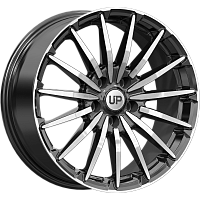 Литые диски Up128 (КС1085) 7.500xR18 5x112 DIA66.6 ET35 New Diamond для Jetta