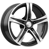 Литые диски SAKURA (КЛ146) 6.500xR15 5x110 DIA65.1 ET35 алмаз для Opel Vectra