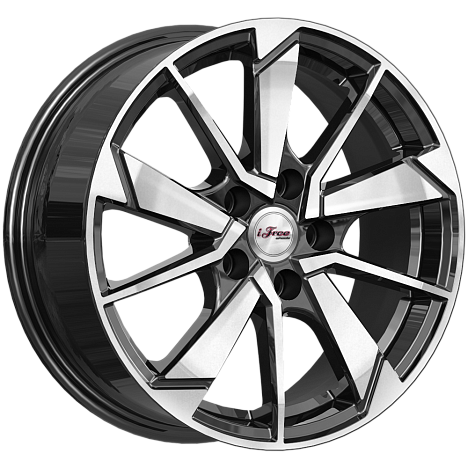 Зиплайн (КС1042) 6.500xR16 5x114.3 DIA67.1 ET45 Блэк Джек Зиплайн (КС1042) 6.500xR16 5x114.3 DIA67.1 ET45 Блэк Джек