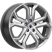 Литые диски Пандора (КС466) 8.500xR19 5x114.3 DIA67.1 ET45 дарк платинум для KIA Sorento