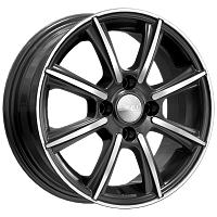 Литые диски МОНАКО (КЛ185) 5.500xR14 4x100 DIA67.1 ET43 алмаз для ZAZ Chance