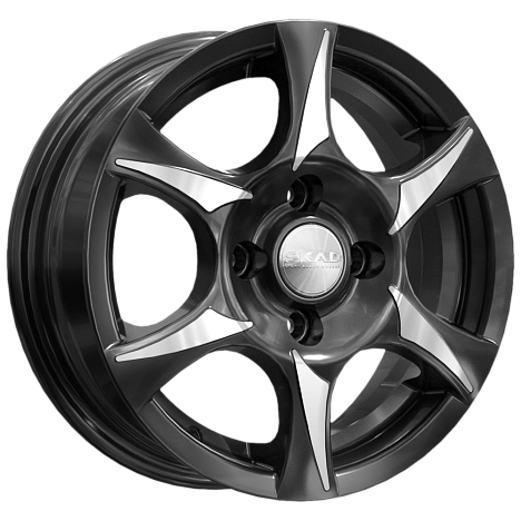 АЭРО (КЛ181) 5.000xR13 4x100 DIA67.1 ET45 алмаз