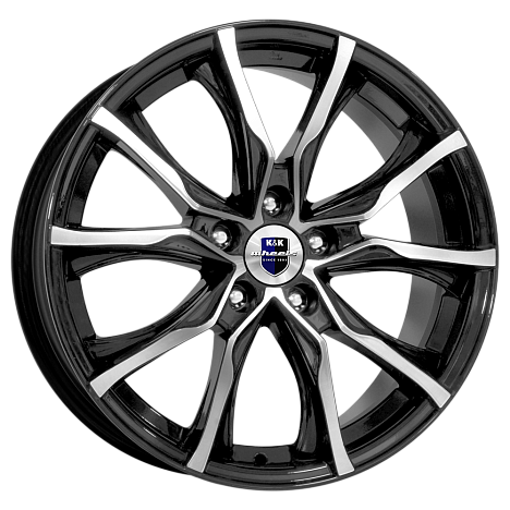 Твист-оригинал (КС697M) (КС697М) 7.500xR17 5x112 DIA66.6 ET47 алмаз черный