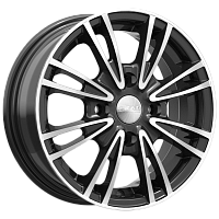 Литые диски ПАНТЕРА (КЛ129) 5.500xR14 4x100 DIA54.1 ET45 алмаз для Toyota Ist