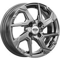 Литые диски ТЕЙДЕ (КЛ1215) 5.500xR14 4x98 DIA58.5 ET35 графит Литые диски ТЕЙДЕ (КЛ1215) 5.500xR14 4x98 DIA58.5 ET35 графит