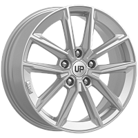 Литые диски Up104 (КС987) 6.500xR17 5x112 DIA57.1 ET45 Silver Classic