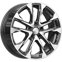 Литые диски АТАКОР (КЛ376) 7.000xR17 5x108 DIA60.1 ET45 алмаз для Renault Laguna
