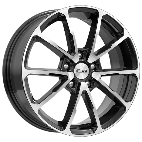 Skibidi (КС909) 6.500xR17 5x114.3 DIA67.1 ET50 Блэк Джек