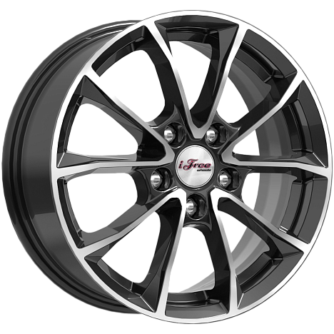 Джет (КС914) 6.500xR16 5x114.3 DIA67.1 ET46 Блэк Джек Джет (КС914) 6.500xR16 5x114.3 DIA67.1 ET46 Блэк Джек