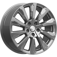 Литые диски АСТЕР (КЛ369) 8.000xR18 5x112 DIA66.6 ET25 графит для Audi A4 Allroad