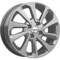 Литые диски KL-320 (15_Solaris II) (КЛ320) 6.000xR15 4x100 DIA54.1 ET46 графит для KIA Rio X Литые диски KL-320 (15_Solaris II) (КЛ320) 6.000xR15 4x100 DIA54.1 ET46 графит для KIA Rio X