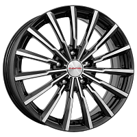 Литые диски Акцент (КС562) 7.000xR17 5x100 DIA56.1 ET48 алмаз черный