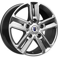 Литые диски Backfire (КС763М) 8.000xR18 5x114.3 DIA67.1 ET45 дарк платинум для Mazda Cx-9