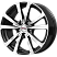 Бэнкс (КС645) 7.000xR17 5x114.3 DIA66.6 ET37 Блэк Джек Бэнкс (КС645) 7.000xR17 5x114.3 DIA66.6 ET37 Блэк Джек