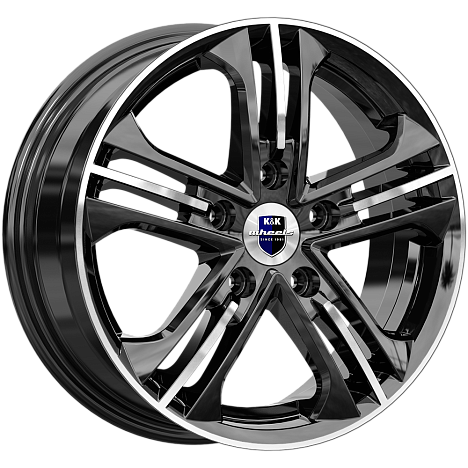 Trinity (КС615) 6.000xR15 5x112 DIA66.6 ET45 алмаз черный Trinity (КС615) 6.000xR15 5x112 DIA66.6 ET45 алмаз черный